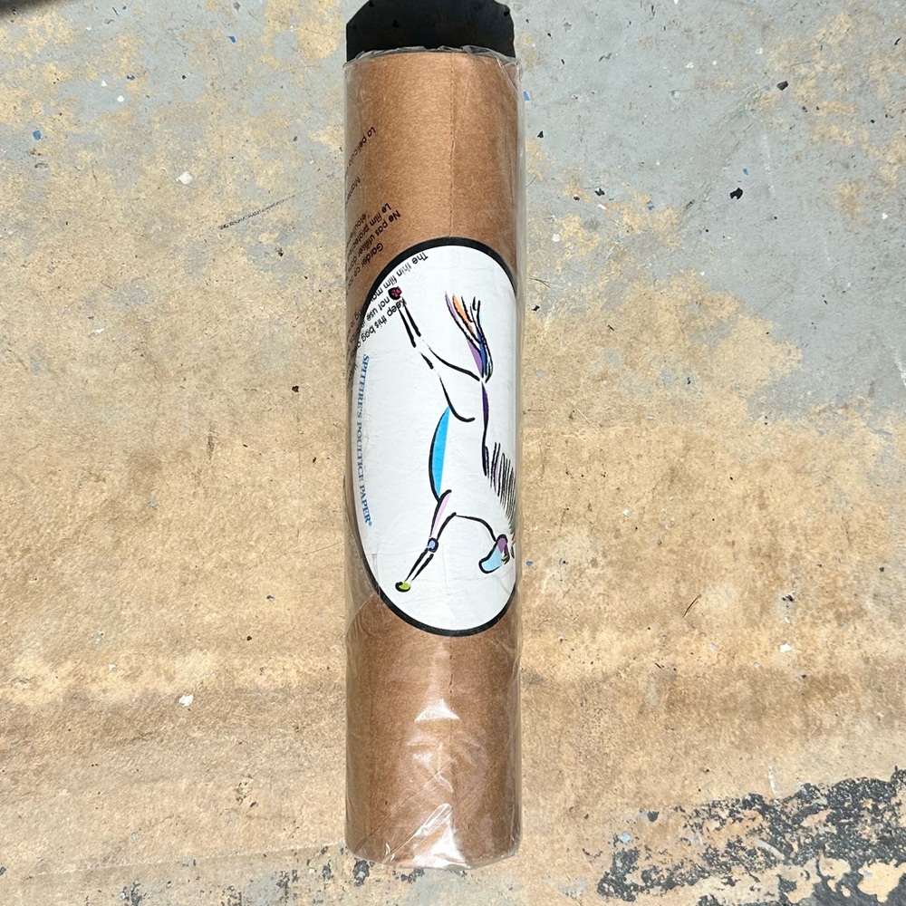 Horse poultice paper